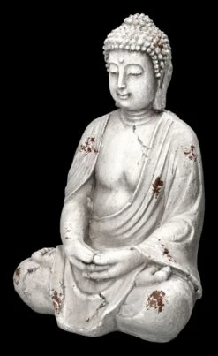 Garten Figur - Weißer Buddha -Charaktermodell Geschäft 2D FS23702 Garten Figur Weisser Buddha 6 1280x1280
