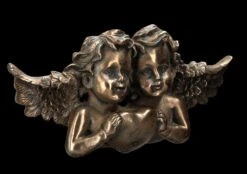 Wanddeko - Putten Mit Herz Bronziert -Charaktermodell Geschäft 2D FS23706 WAnddeko Putten mit Herz bronziert 8 1280x1280