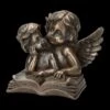Engel Figur - Putten Auf Buch Bronziert -Charaktermodell Geschäft 2D FS23708 Engel Figur Putten auf Buch bronziert 6 1280x1280