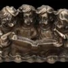 Engel Figur - Vier Putten Lesen Buch Bronziert -Charaktermodell Geschäft 2D FS23711 Engel Figur Vier Putten lesen Buch bronziert 2fADRX8GoomH0E 1280x1280