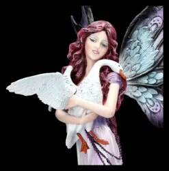 Elfen Figur - Kassandra Mit Schwan -Charaktermodell Geschäft 2D FS23879 Elfen Figur Kassandra mit Schwan 9 1280x1280