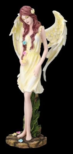 Schutzengel Figur - Cioliel In Gelbem Kleid -Charaktermodell Geschäft 2D FS23906 Schutzengel Figur Cioliel in gelbem Kleid 7 1280x1280