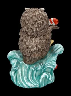 Lustige Eulen Figur Mit Fischen -Charaktermodell Geschäft 2D FS23919 Lustige Eulen figur mit Fischen 4 1280x1280