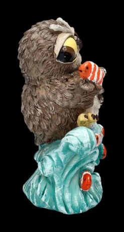 Lustige Eulen Figur Mit Fischen -Charaktermodell Geschäft 2D FS23919 Lustige Eulen figur mit Fischen 5 1280x1280