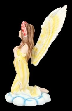 Engel Figur In Gelbem Kleid Betend -Charaktermodell Geschäft 2D FS24055 Engel Figur in gelbem Kleid betend 2 1280x1280