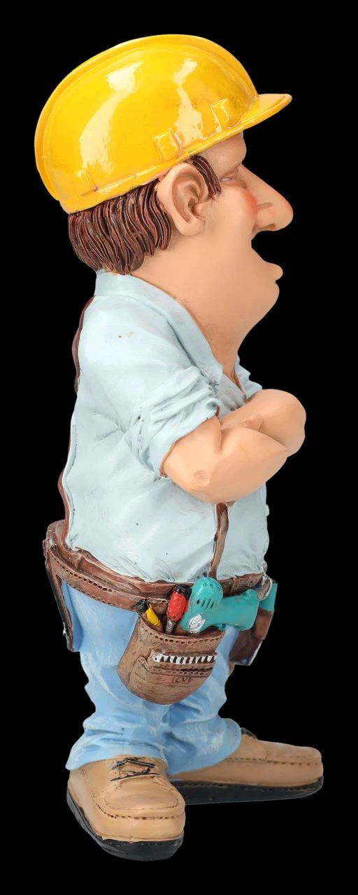 Funny Job Figur - Bauarbeiter 8 Funny Job Figur - Bauarbeiter – Bild 6