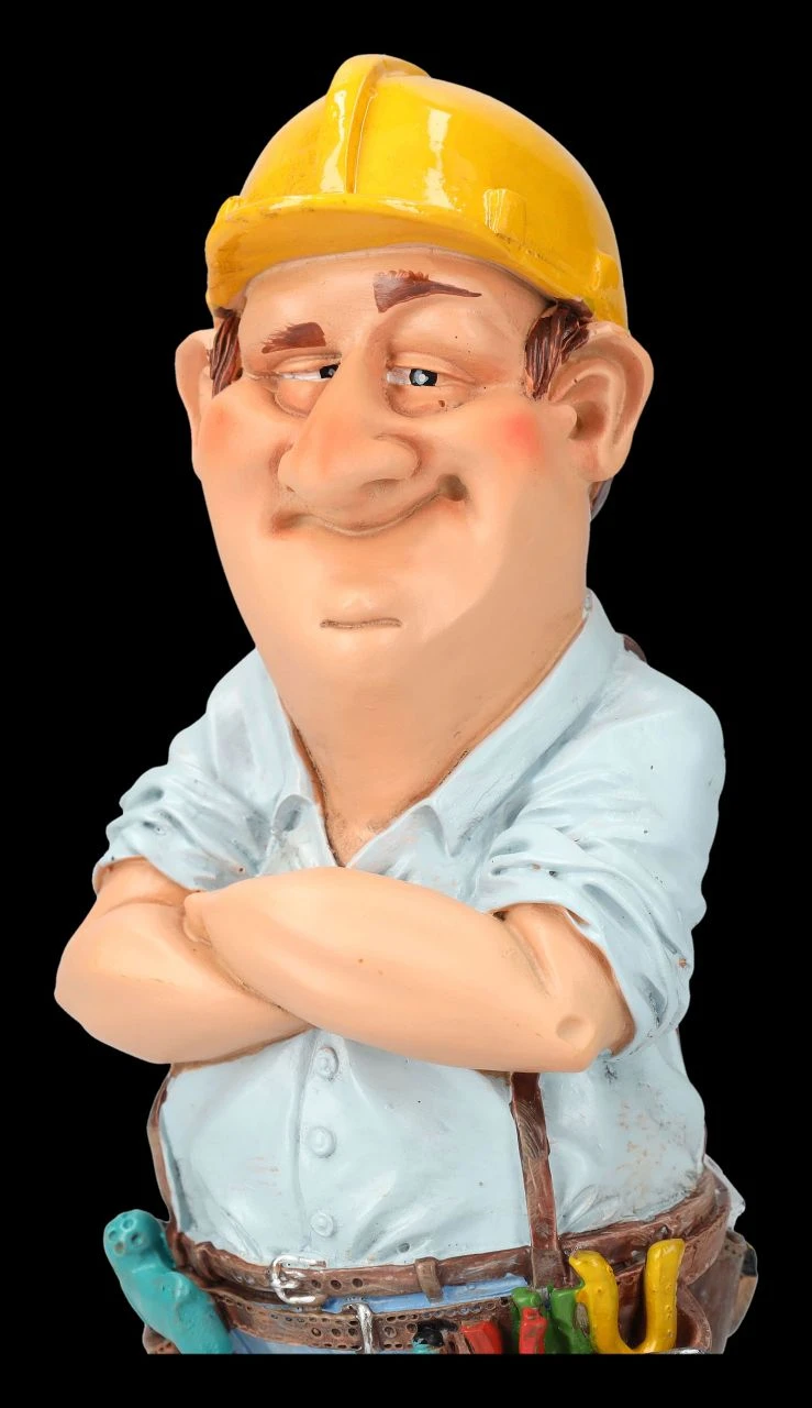 Funny Job Figur - Bauarbeiter 9 Funny Job Figur - Bauarbeiter – Bild 7