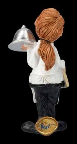 Funny Job Figur Klein - Kellnerin -Charaktermodell Geschäft 2D FS24078 Funny Job Figur klein Kellnerin 4 1280x1280