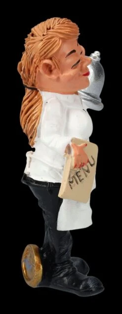 Funny Job Figur Klein - Kellnerin -Charaktermodell Geschäft 2D FS24078 Funny Job Figur klein Kellnerin 5 1280x1280