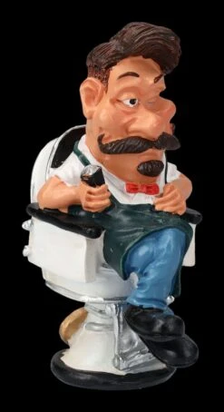 Funny Job Figur Klein - Frisör -Charaktermodell Geschäft 2D FS24087 Funny Job Figur klein Frisor 5 1280x1280
