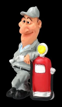 Funny Job Figur Klein - Tankwart -Charaktermodell Geschäft 2D FS24111 Funny Job Figur klein Tankwart 6 1280x1280