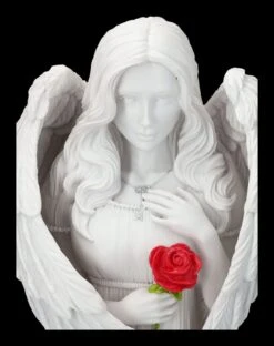 Engelfigur - Angel Blessing Mit Rose Groß -Charaktermodell Geschäft 2D FS24263 Engelfigur Angel Blessing mit Rose gross 9 1280x1280