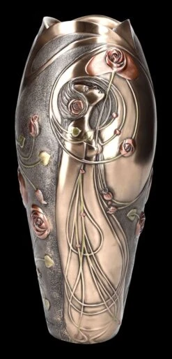 Jugendstil Vase - Frau Mit Rosen -Charaktermodell Geschäft 2D FS24279 Jugendstil Vase Frau mit Rosen 2 1280x1280