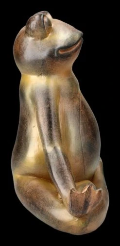 Gartenfigur - Meditierender Frosch Beim Yoga -Charaktermodell Geschäft 2D FS24284 Gartenfigur Meditierender Frosch beim Yoga 6 1280x1280
