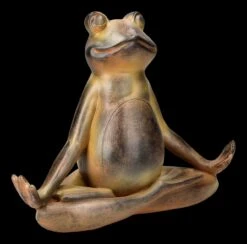 Gartenfigur - Meditierender Frosch Beim Yoga -Charaktermodell Geschäft 2D FS24284 Gartenfigur Meditierender Frosch beim Yoga 7 1280x1280