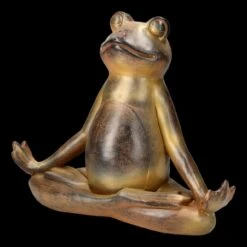 Gartenfigur - Meditierender Frosch Beim Yoga -Charaktermodell Geschäft 2D FS24284 Gartenfigur Meditierender Frosch beim Yoga 8 1280x1280