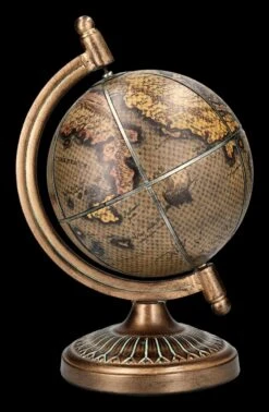 Globus Mediterran - Kunstleder Bronziertes Metall -Charaktermodell Geschäft 2D FS24344 Globus Mediterran Kunstleder bronziertes Metall 4 1280x1280