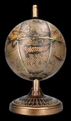 Globus Mediterran - Kunstleder Bronziertes Metall -Charaktermodell Geschäft 2D FS24344 Globus Mediterran Kunstleder bronziertes Metall 5 1280x1280