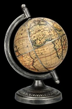 Globus Klassisch - Kunstleder Satiniertes Metall -Charaktermodell Geschäft 2D FS24345 Globus klassisch Kunstleder satiniertes Metall 3 1280x1280