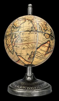 Globus Klassisch - Kunstleder Satiniertes Metall -Charaktermodell Geschäft 2D FS24345 Globus klassisch Kunstleder satiniertes Metall 4 1280x1280