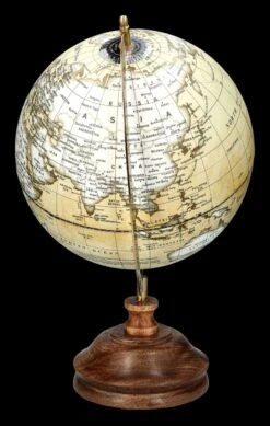 Globus Klassisch Mit Holzsockel -Charaktermodell Geschäft 2D FS24346 Globus klassisch aus Holz 3 1280x1280