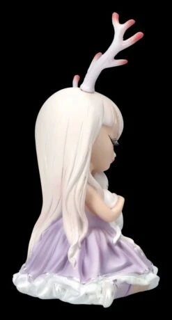 Kleine Feen Figur Mit Geweih Und Katze -Charaktermodell Geschäft 2D FS24415 Kleine Fee mit Geweih und Katze 4 1280x1280