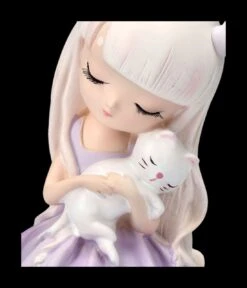 Kleine Feen Figur Mit Geweih Und Katze -Charaktermodell Geschäft 2D FS24415 Kleine Fee mit Geweih und Katze 7 1280x1280