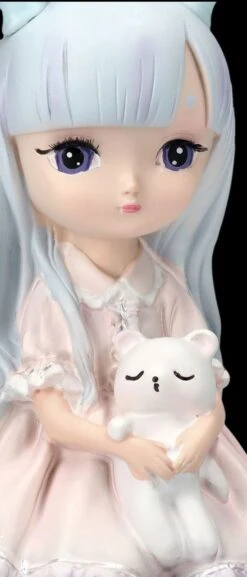 Kleine Feen Figur Mit Geweih Und Kuscheltier -Charaktermodell Geschäft 2D FS24416 Kleine Fee mit Geweih und Kuscheltier 7 1280x1280