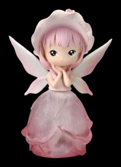 Kleine Rosafarbende Feen Figur