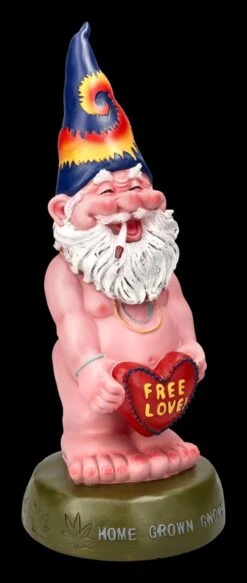 Gartenzwerg Figur - Hippie Gnom Free Love -Charaktermodell Geschäft 2D FS24474 GArtenzwerg Figur Hipple Gnom Free Love 8 1280x1280