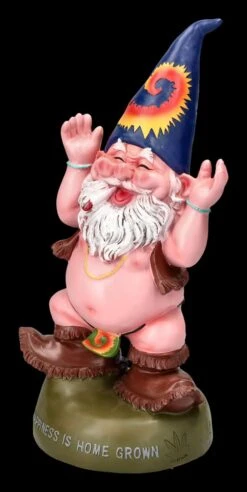 Gartenzwerg Figur - Hippie Gnom Freudentanz -Charaktermodell Geschäft 2D FS24475 Gartenzwerg Figur Hippie Gnom Freudentanz 6 1280x1280