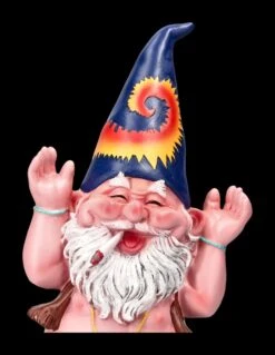 Gartenzwerg Figur - Hippie Gnom Freudentanz -Charaktermodell Geschäft 2D FS24475 Gartenzwerg Figur Hippie Gnom Freudentanz 7 1280x1280