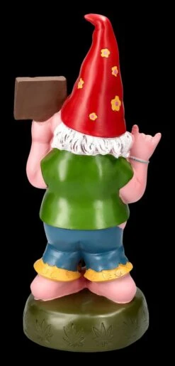 Gartenzwerg Figur - Hippie Gnom Kiffer -Charaktermodell Geschäft 2D FS24476 Gartenzwerg Figur Hippie Gnom Kiffer 4 1280x1280