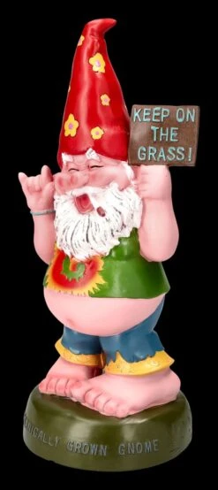 Gartenzwerg Figur - Hippie Gnom Kiffer -Charaktermodell Geschäft 2D FS24476 Gartenzwerg Figur Hippie Gnom Kiffer 7 1280x1280