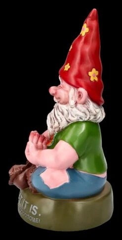 Gartenzwerg Figur - Hippie Beim Meditieren -Charaktermodell Geschäft 2D FS24478 Gartenzwerg Figur Hippie beim Meditieren 2 1280x1280