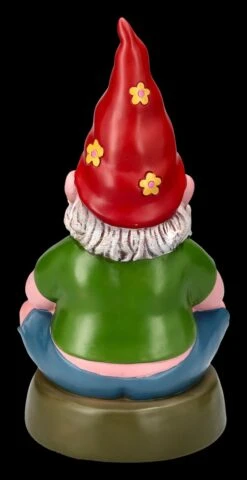 Gartenzwerg Figur - Hippie Beim Meditieren -Charaktermodell Geschäft 2D FS24478 Gartenzwerg Figur Hippie beim Meditieren 3 1280x1280