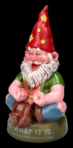 Gartenzwerg Figur - Hippie Beim Meditieren -Charaktermodell Geschäft 2D FS24478 Gartenzwerg Figur Hippie beim Meditieren 6 1280x1280