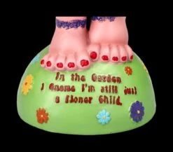 Gartenzwerg Figur - Hippie Lady Flower Power -Charaktermodell Geschäft 2D FS24479 Gartenzwerg Figur Hippie Lady Flower Power 8 1280x1280