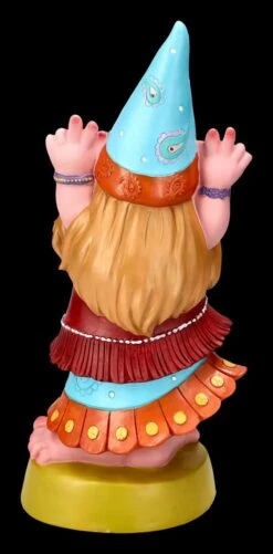 Gartenzwerg Figur - Hippie Lady Groovy -Charaktermodell Geschäft 2D FS24480 Gartenzwerg Figur Hippie Lady Groovy 4 1280x1280