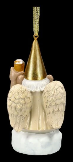 Christbaumschmuck - Gartenzwerg Engel Prost -Charaktermodell Geschäft 2D FS24484 Christbaumschmuck Gartenzwerg ENgel Prost 4 1280x1280