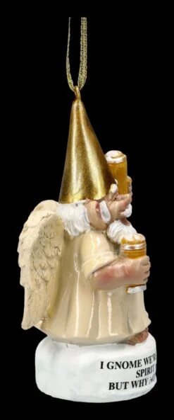 Christbaumschmuck - Gartenzwerg Engel Prost -Charaktermodell Geschäft 2D FS24484 Christbaumschmuck Gartenzwerg ENgel Prost 5 1280x1280