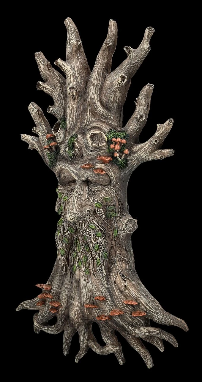 Wandrelief - Greenman Baumbart 5 Wandrelief - Greenman Baumbart – Bild 3