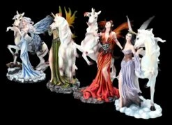 Elfen Figuren Mit Einhörnern 4er Set -Charaktermodell Geschäft 2D FS24549 Elfen Figuren mit Einhornern 4er SEt 5 1280x1280