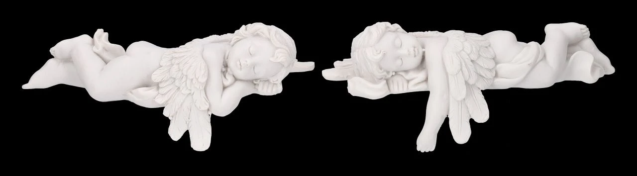 Kantenhocker Engel - Cherubs Liegen