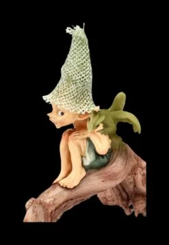Pixie Kobold Figur Mit Drache Auf Baum - 2er Set -Charaktermodell Geschäft 2D FS24652 Pixie Kobold Figur mit Drache auf Baum 2er Set 10 1280x1280