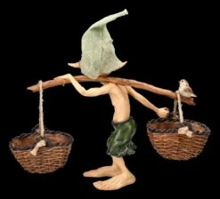 Pixie Kobold Figur Groß - Balance Halten -Charaktermodell Geschäft 2D FS24659 Pixie Kobold Figur grossBalance halten 3 1280x1280