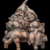 Gartenzwerg Figur - Paar Auf Bank -Charaktermodell Geschäft 2D FS24755 Gartenzwerg Figur Paar auf Bank 1 1280x1280
