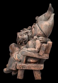 Gartenzwerg Figur - Paar Auf Bank -Charaktermodell Geschäft 2D FS24755 Gartenzwerg Figur Paar auf Bank 2 1280x1280