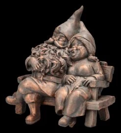 Gartenzwerg Figur - Paar Auf Bank -Charaktermodell Geschäft 2D FS24755 Gartenzwerg Figur Paar auf Bank 6 1280x1280