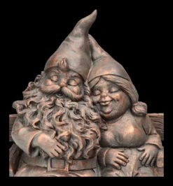 Gartenzwerg Figur - Paar Auf Bank -Charaktermodell Geschäft 2D FS24755 Gartenzwerg Figur Paar auf Bank 7 1280x1280